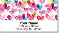 I Heart You Address Labels