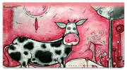 I Love Moo Checkbook Cover