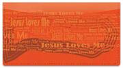 Jesus Loves Me Checkbook Cover