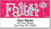 Joyful Floral Address Labels