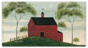 Kimble Barn Checkbook Cover