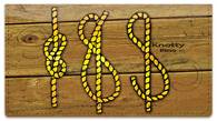 Knot Tying Checkbook Cover