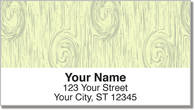 Knots in Wood Address Labels