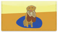 Labrador Checkbook Cover