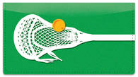 Lacrosse Checkbook Cover