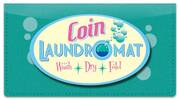 Laundromat Checkbook Cover