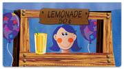 Lemonade Stand Checkbook Cover