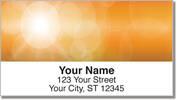 Lens Flare Address Labels