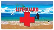 Lifeguard Checkbook Cover