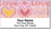 Love Love Address Labels