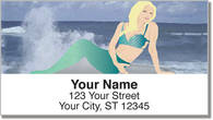 Lovely Mermaid Address Labels