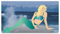 Lovely Mermaid Checkbook Cover