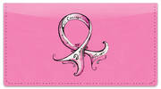 MADArt Pink Ribbon Checkbook Cover