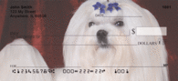 Maltese Dog Personal Checks