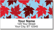 Maple Leaf Address Labels