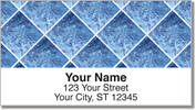 Marble Tile Address Labels