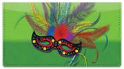 Mardi Gras Checkbook Cover