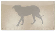 Mastiff Checkbook Cover