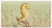 McRostie Seahorse Checkbook Cover