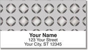 Metal Panel Address Labels