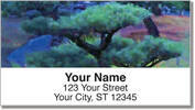 Midnight Garden Address Labels