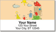 Mini Masterpiece Address Labels