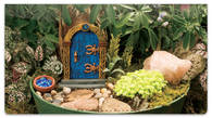 Miniature Fairy Garden Checkbook Covers