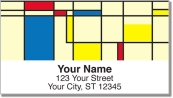 Modern Art Address Labels