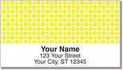 Modern Dot Address Labels