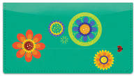 Modern Garden Checkbook Covers