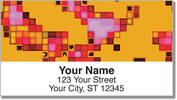 Mosaic Tile Address Labels