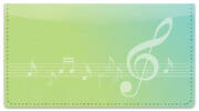 Musical Note Checkbook Cover