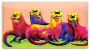 Otter Checkbook Cover