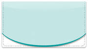 Oval Line Checkbook Cover