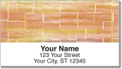 Painted Tile Address Labels