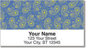 Paisley Pattern Address Labels