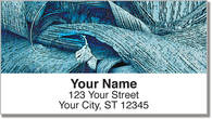 Palm Leaves Address Labels