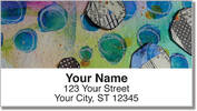 Paper Circle Address Labels