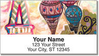 Paris Romance Address Labels