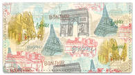 Paris Vacation Checkbook Covers