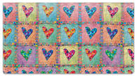 Patchwork Heart Checkbook Covers