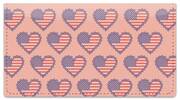 Patriotic Heart Checkbook Cover