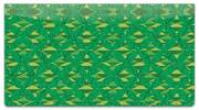 Patterns in Green Checkbook Cover