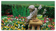 Peaceful Garden Checkbook Cover