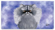 Persian Cat Checkbook Cover