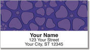 Petal Pattern Address Labels