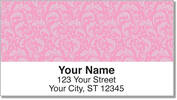 Pink & Black Address Labels