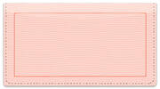 Pink Safety Checkbook Cover