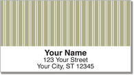 Pinstripe Address Labels