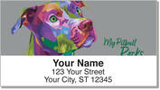 Pit Bull Address Labels